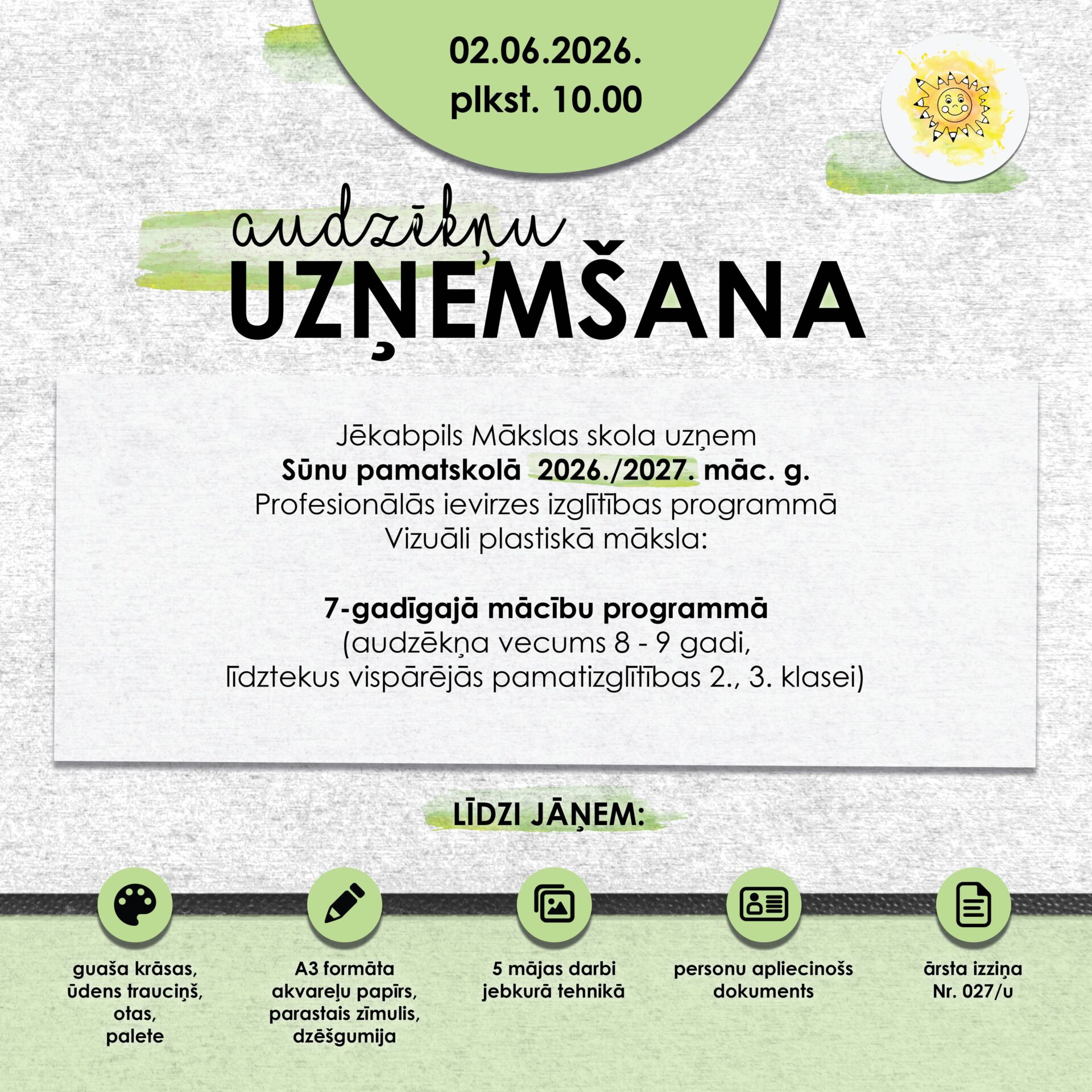JMS afisa UZNEMSANA SUNU skola 2026 2027 web 1080x1080px 01